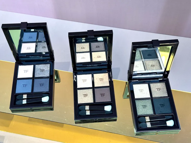 TOM FORD高級訂製四格眼影盤。張家玲攝