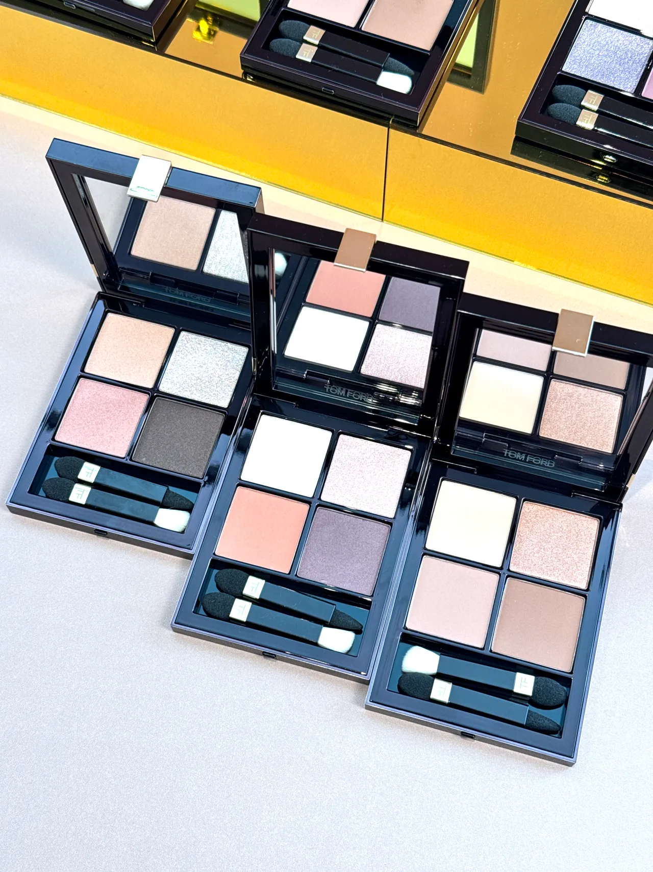 TOM FORD高級訂製四格眼影盤。張家玲攝