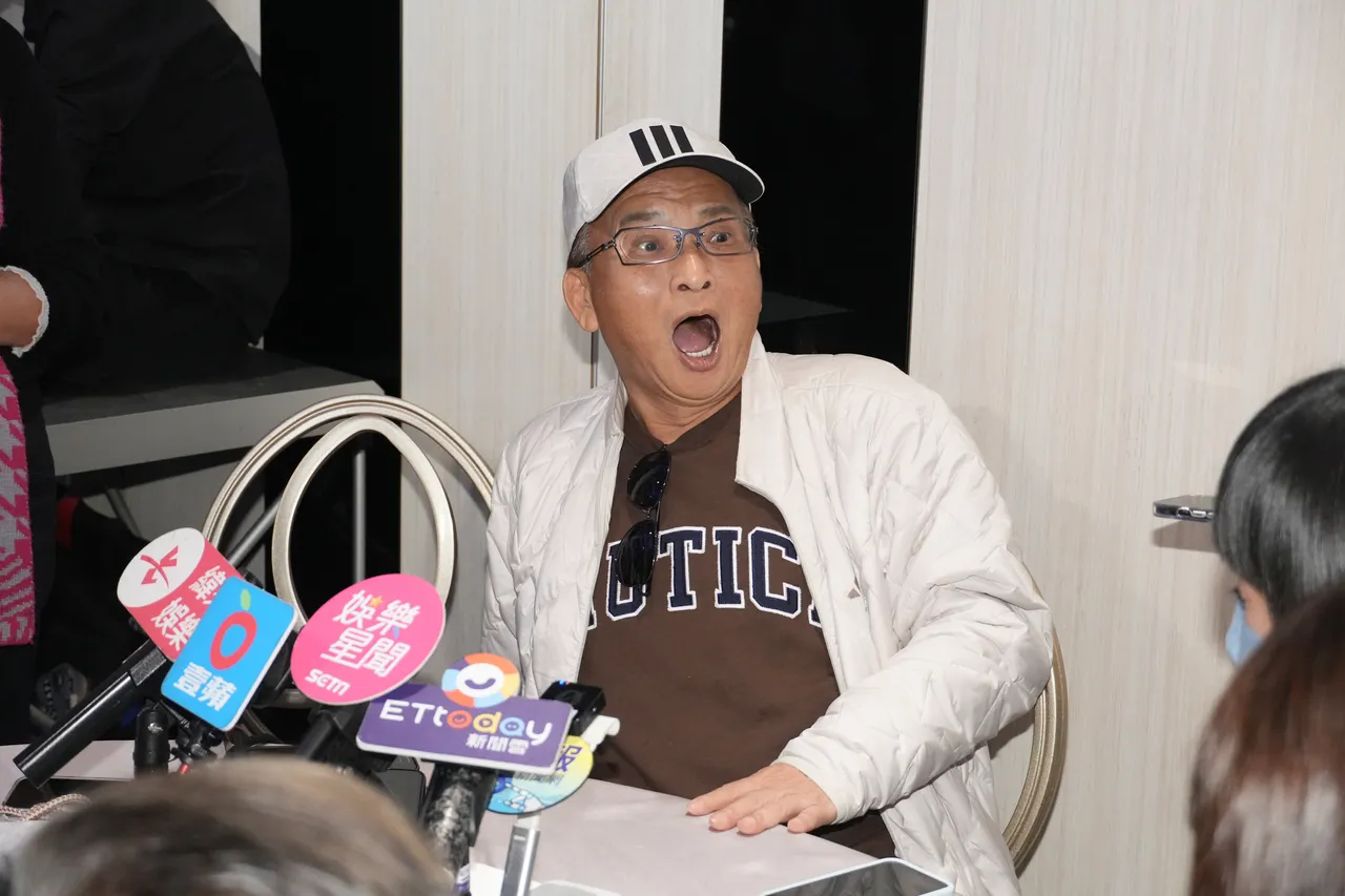 孔鏘近年健康頻亮紅燈，今天露面，氣色和精神都不錯。彭欣偉攝