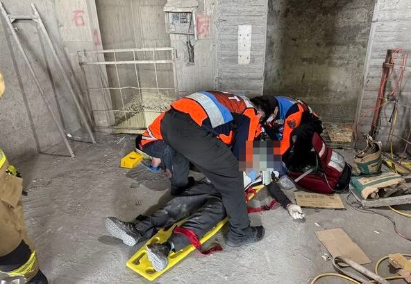 台南工安意外!建案小年夜趕工 6旬工人遭廢棄物擊頭慘死