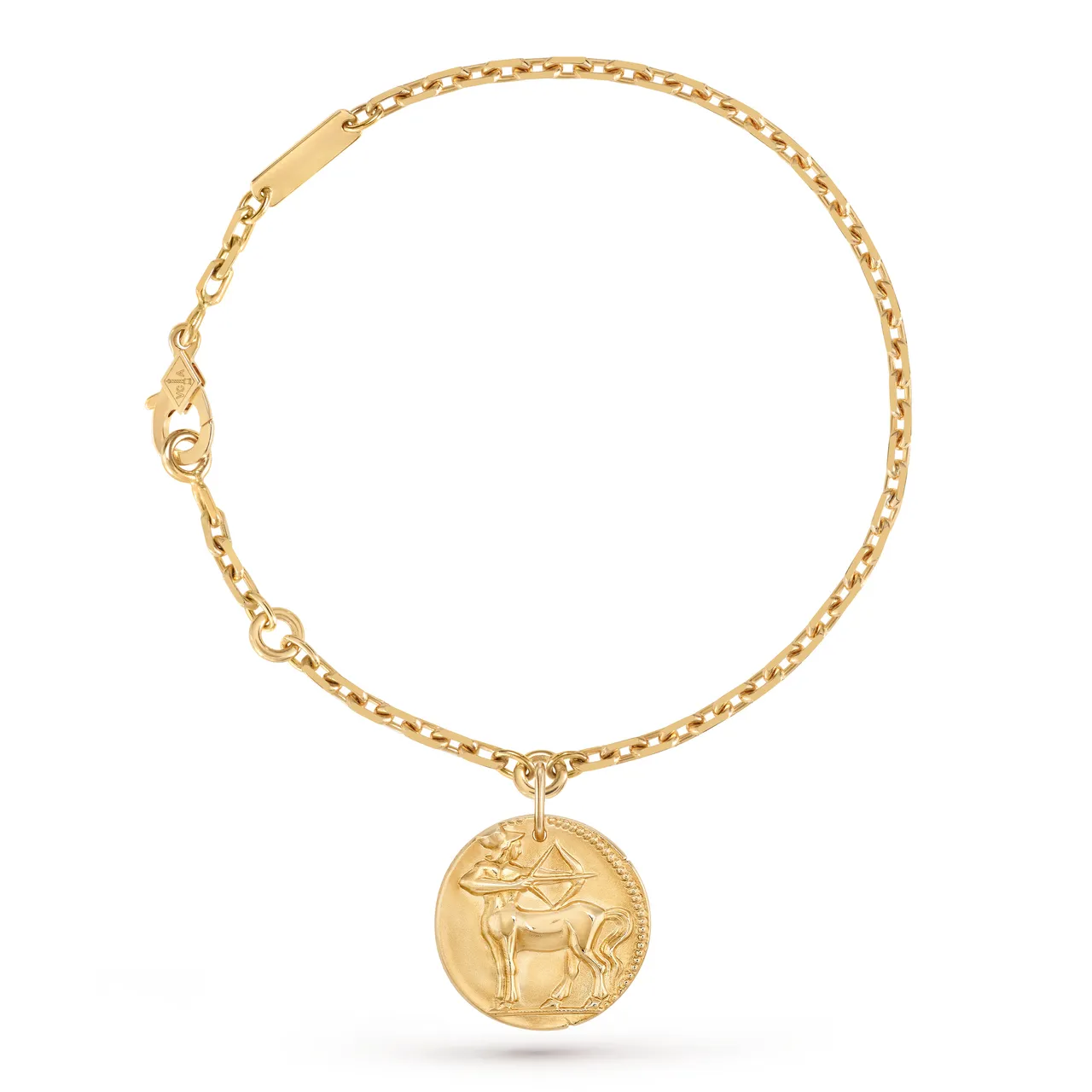 梵克雅寶Zodiaque Sagittarii（射手座）手鍊。品牌提供