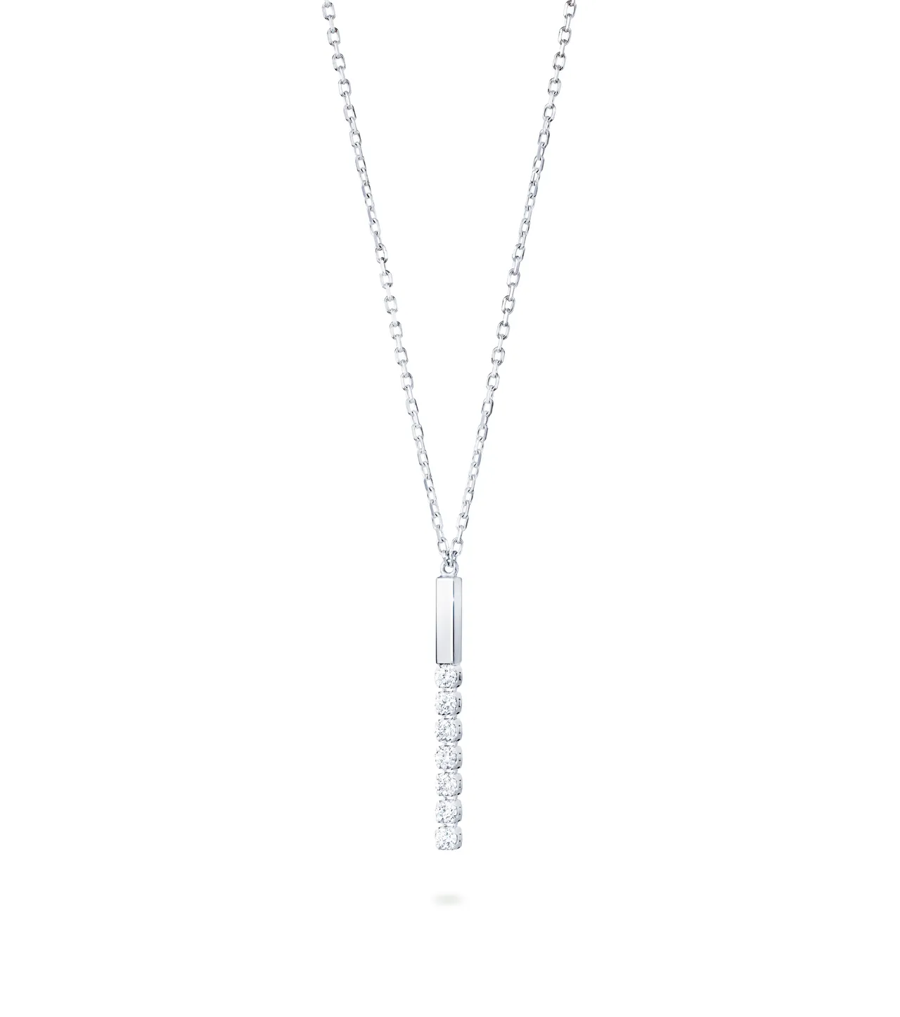 AHKAH chandelier line鉑金鑽石項鍊，2萬1700元。品牌提供
