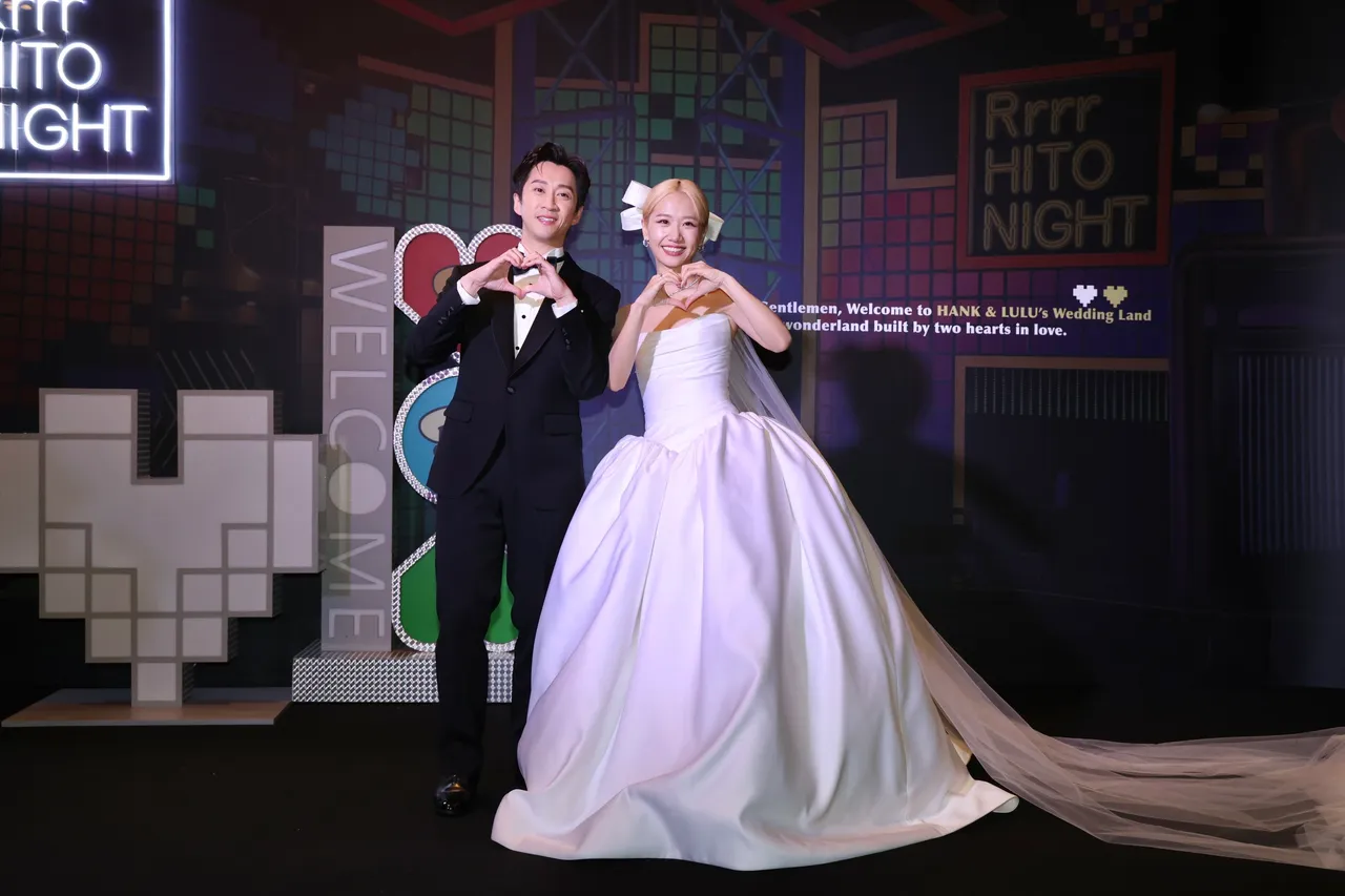 演藝圈新婚夫妻Lulu與陳漢典迎來婚後首個農曆新年，過年回娘家，Lulu帶著老公回部落。資料照