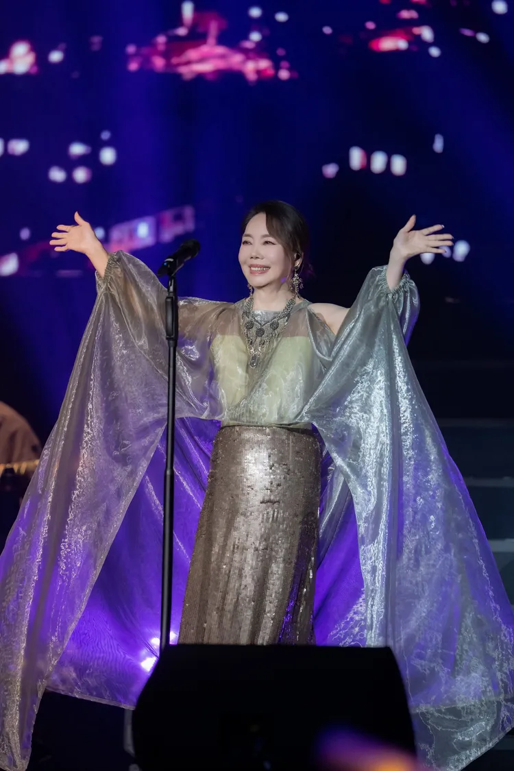 辛曉琪時隔10於大馬雲頂開唱，多首經典歌曲齊發。雲凱娛樂提供