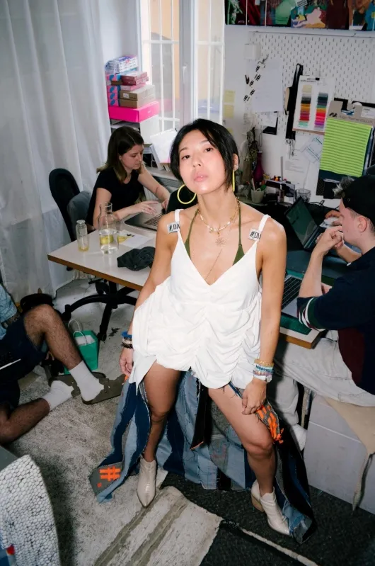 勇於挑戰不同領域的米米。SWAG提供