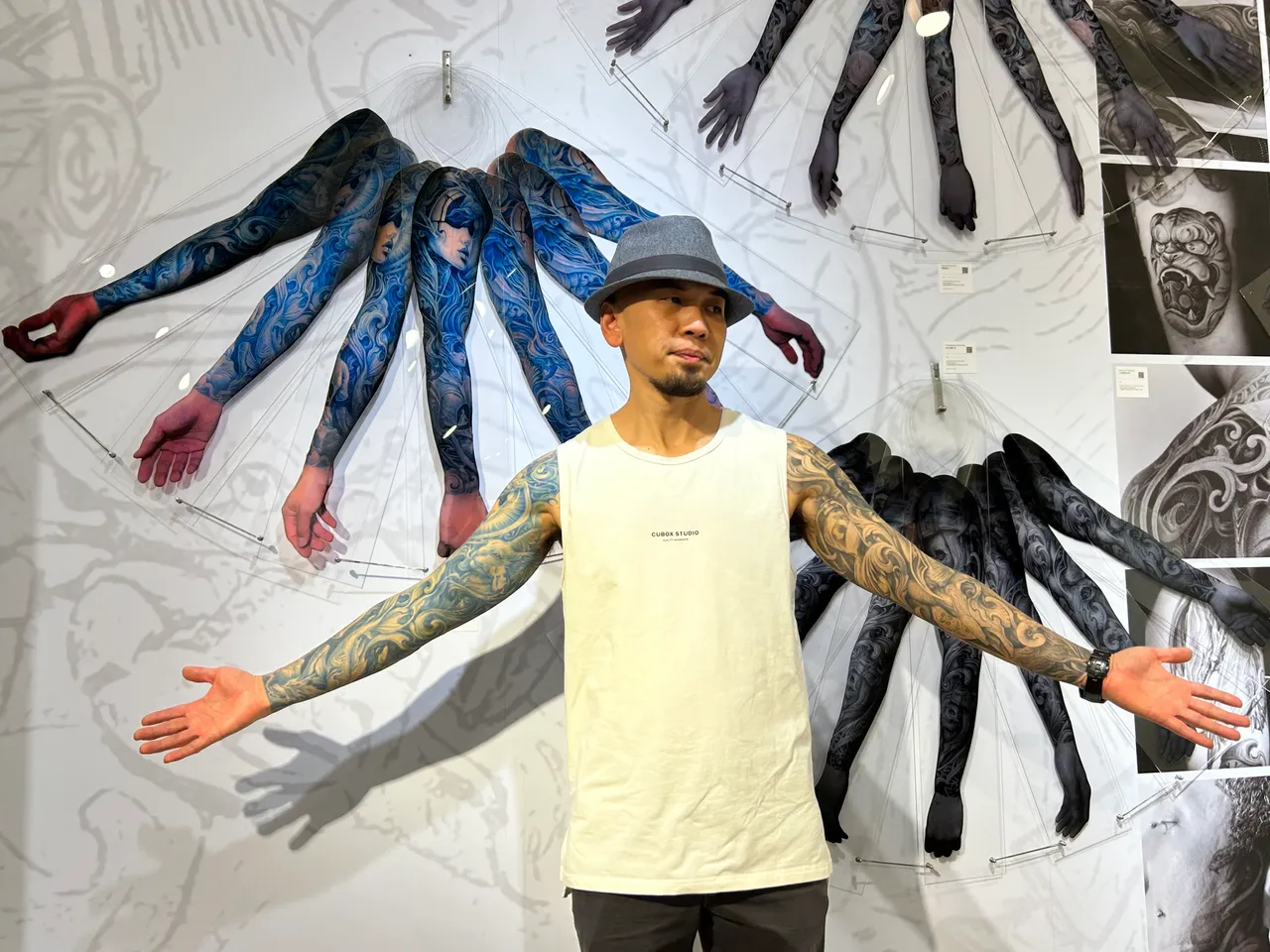 梁凱皓的作品。中友提供