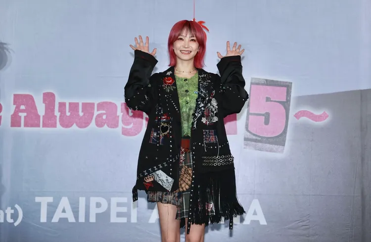 LiSA這次巡演慶祝15週年，以草莓為主題。莊宗達攝