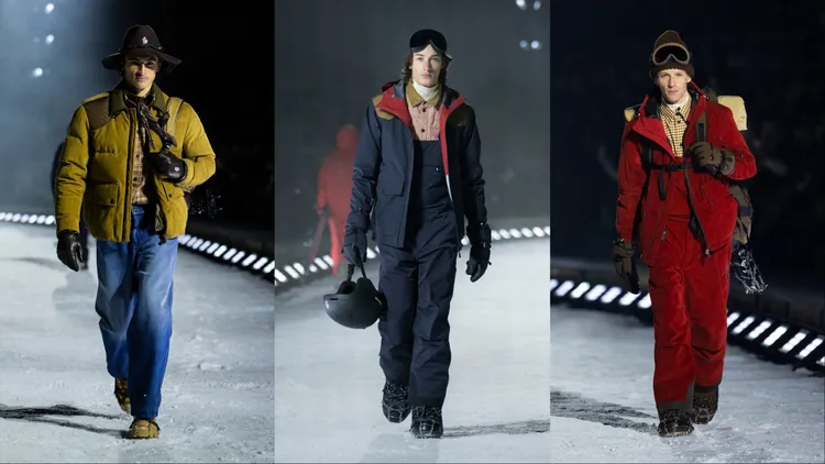 MONCLER 2026秋冬系列。品牌提供