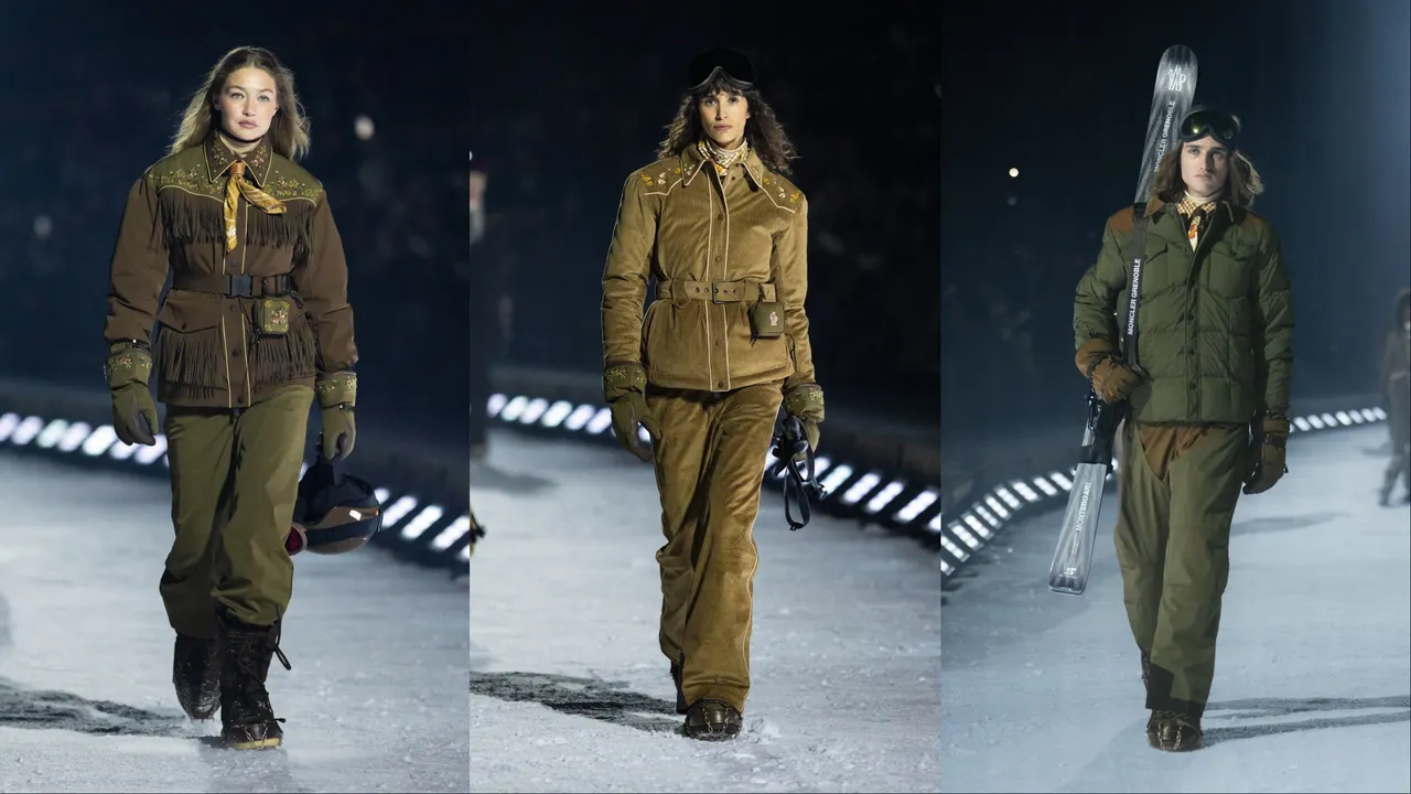 MONCLER 2026秋冬系列。品牌提供