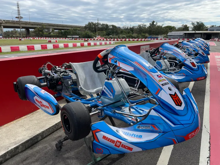 T4 Series 統規賽事的車輛擁有 CIK-FIA 國際汽聯認證。林浩昇攝