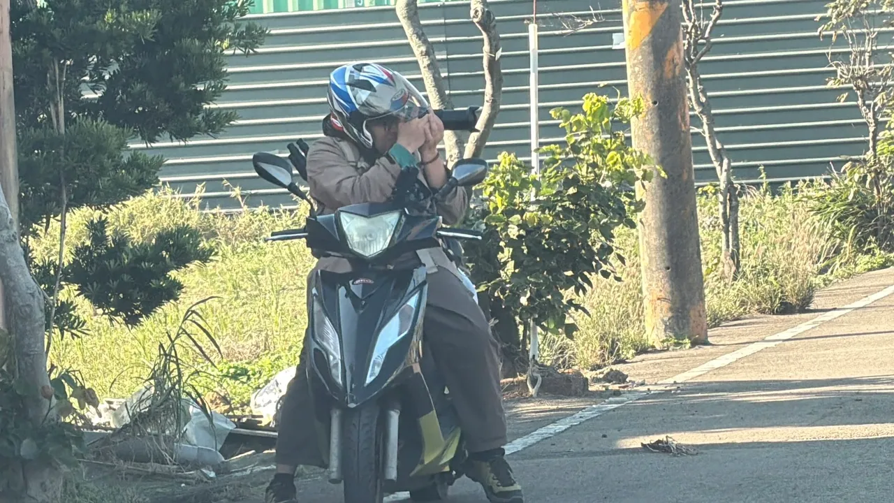 鳥友賞鳥。張沛森攝