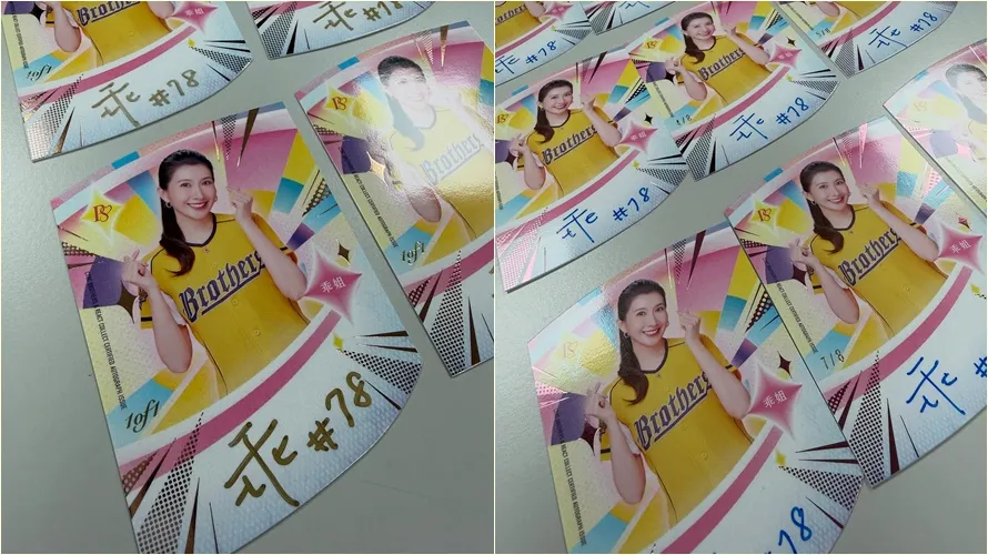 啦啦隊教母參戰！中信啦啦隊女孩卡確定有乖姐親簽1OF1