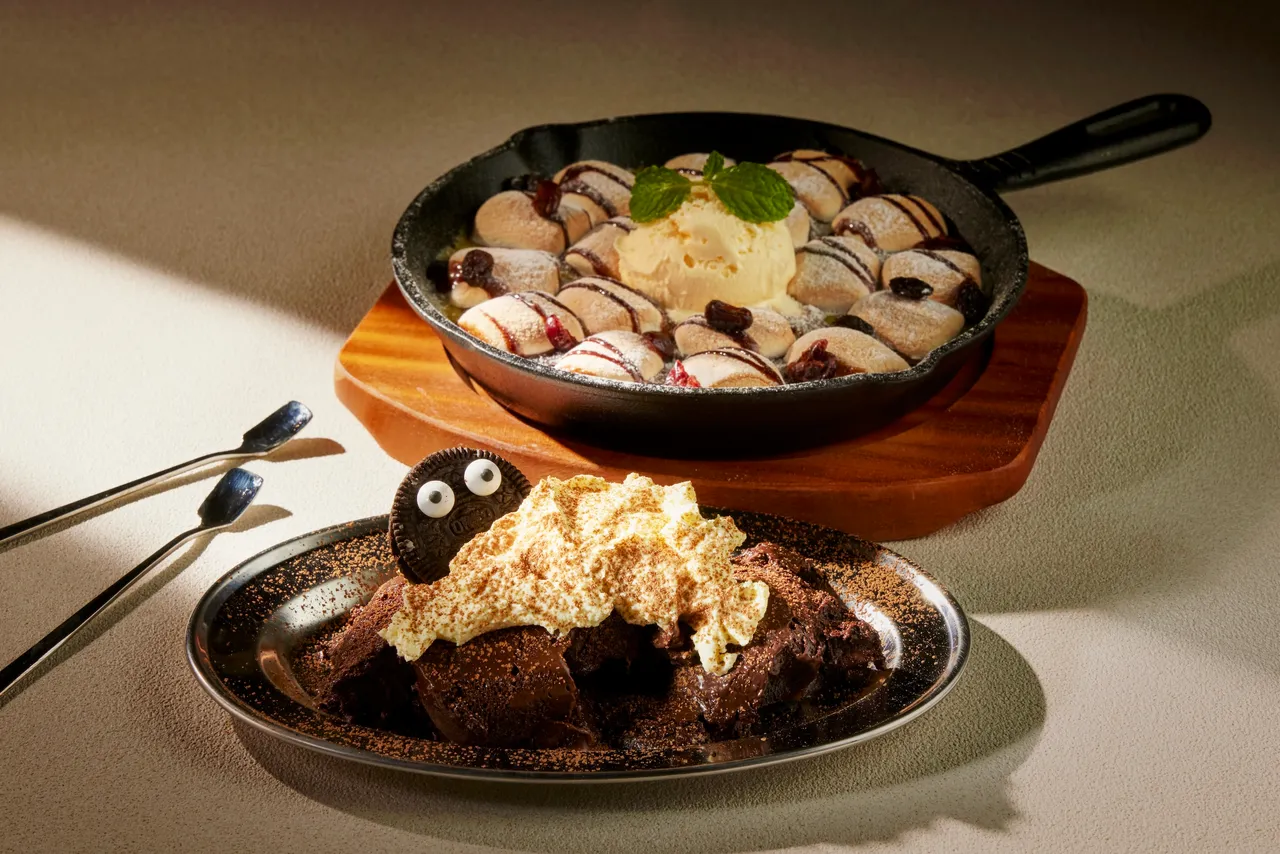 鹽奶酪巧克怪280元、閃閃棉花糖薯派對209元。業者提供