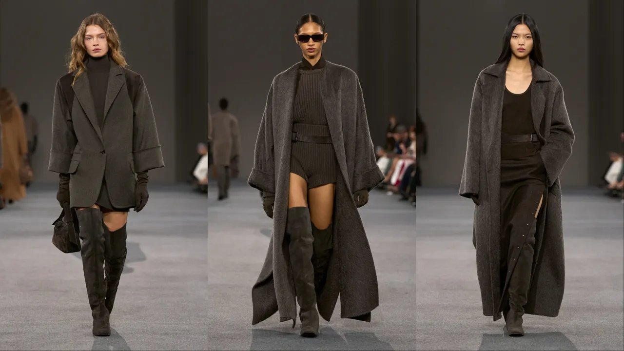 Max Mara 2026秋冬系列。品牌提供