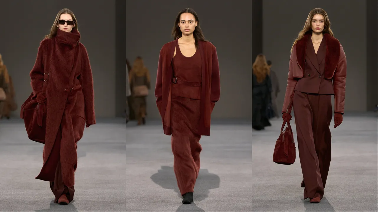 Max Mara 2026秋冬系列。品牌提供
