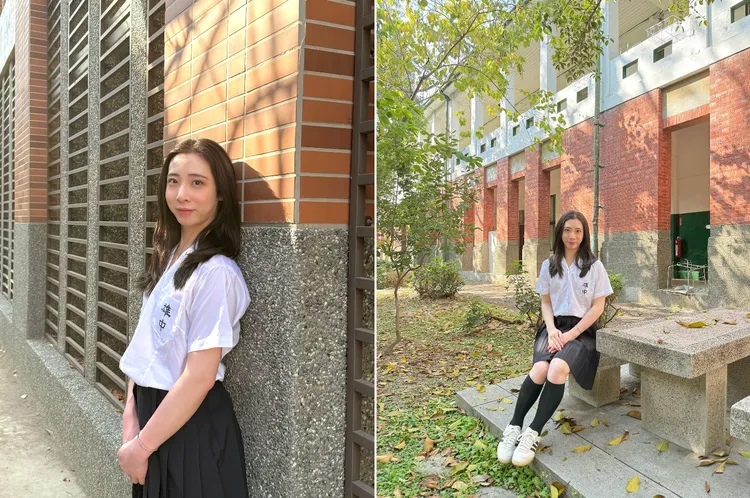 Fumi阿姨曝光雄中制服照，令網友覺得驚豔。翻攝自Fumi阿姨Threads