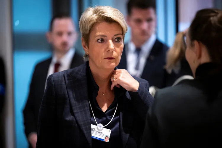 瑞士前總統凱勒蘇特。路透