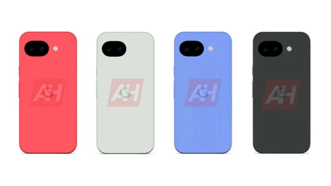 Pixel 10a四款配色渲染圖曝光，包含黑色、霧灰色、莓果粉與薰衣草紫，新機延續簡約設計風格，主打年輕與活潑質感。Android Headlines