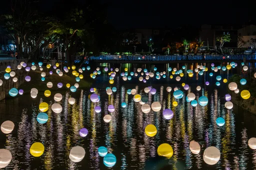 台南「月津港燈節」16年啦！　60組作品邀民眾探秘　7日「天馬獸」啟燈