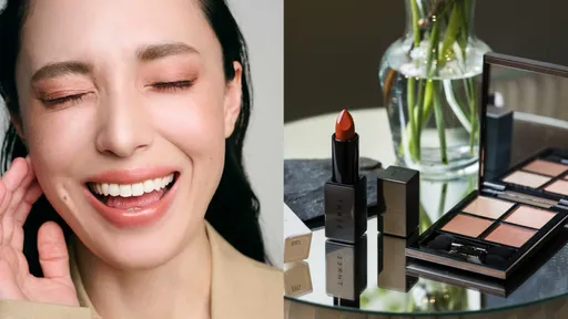 初春最溫柔彩妝～　THREE用茶香寫下春日眼神和唇色