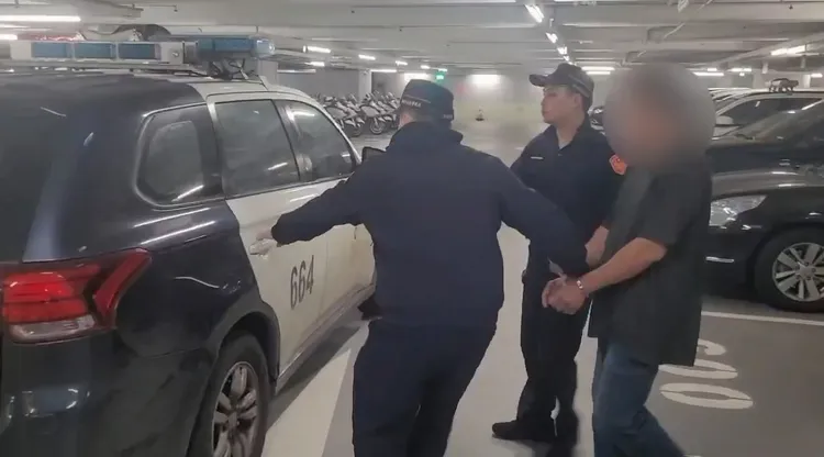 吳男依殺人未遂送辦。翻攝畫面