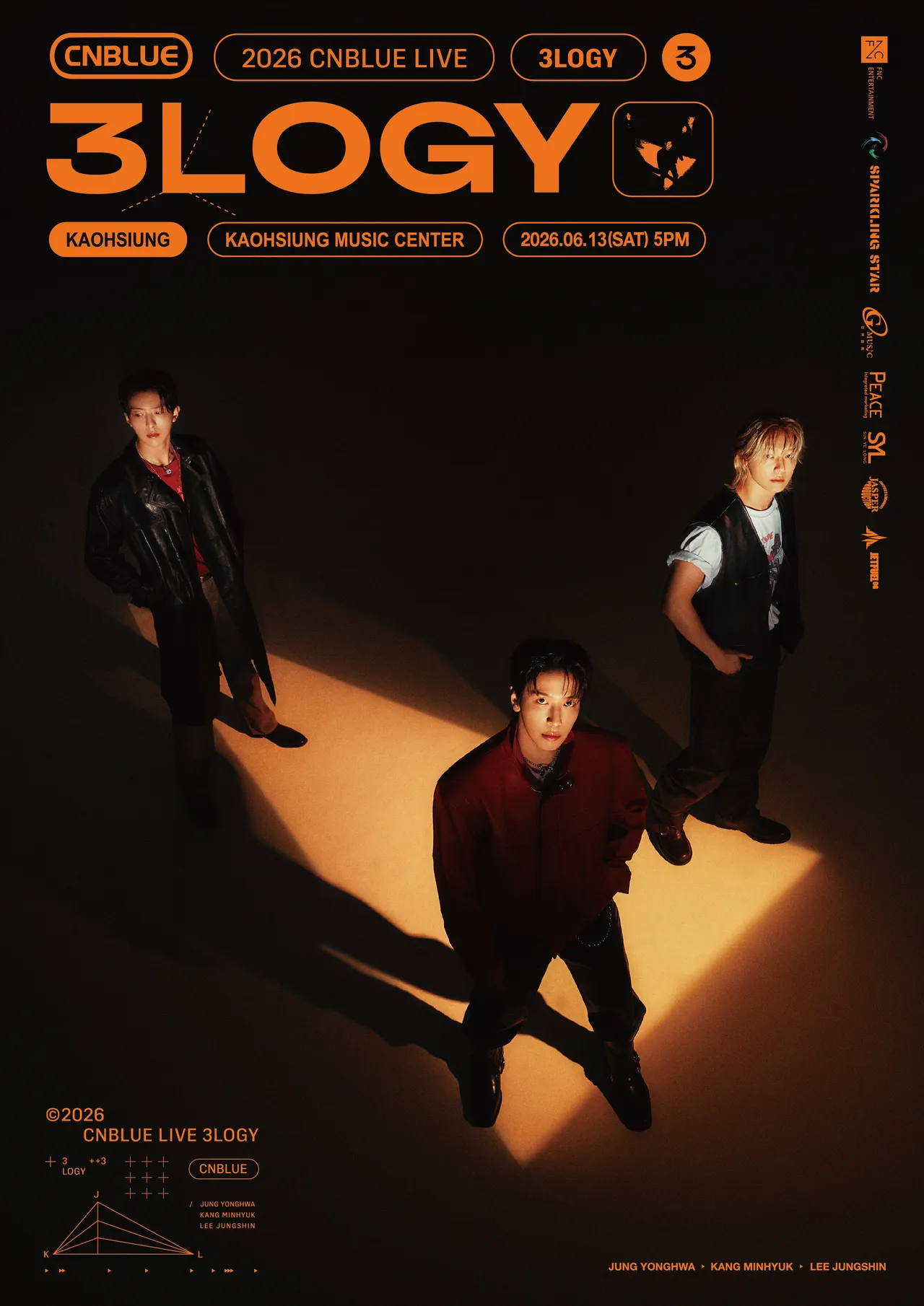 CNBLUE高雄場售票時間曝光。和協整合行銷提供