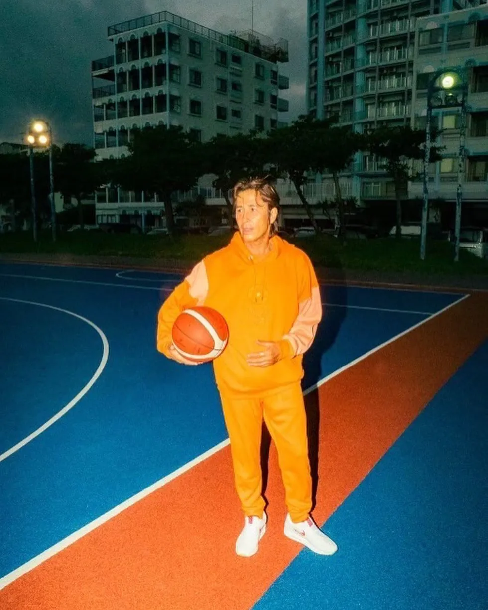 羽賀研二是美日混血，高壯有型。翻攝羽賀研二IG