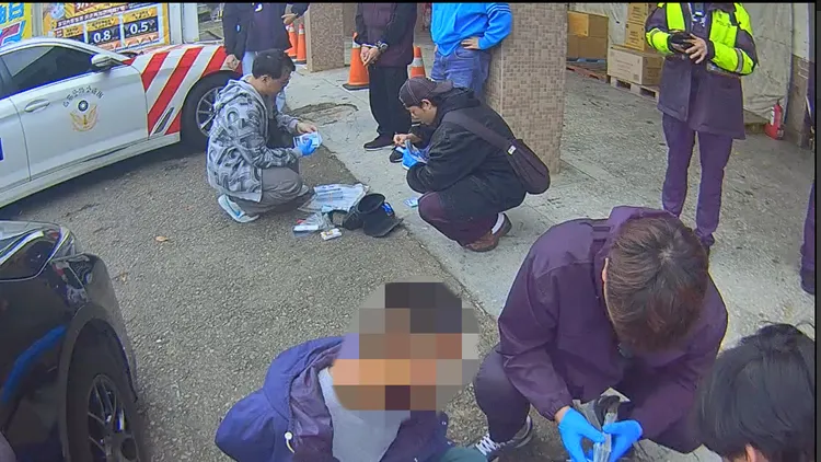 警方逮到3人。翻攝畫面