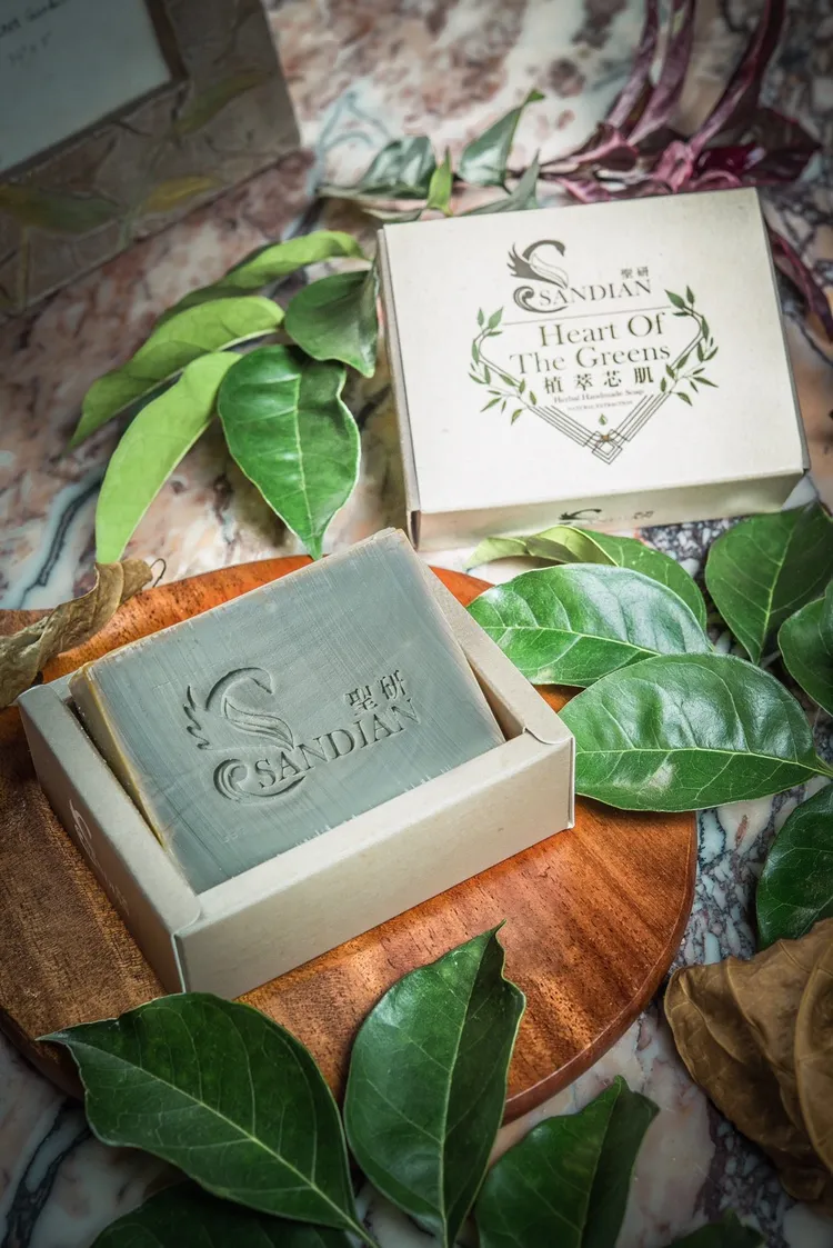 SANDIAN聖研植萃心肌天然手工職人皂，680元。品牌提供