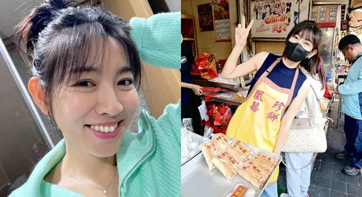 米可白回鹿港賣餅太累「耳鳴聽不到」　親揭不脫口罩真實原因