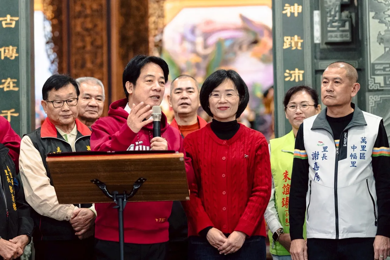 賴清德大年初一回家鄉萬里　力挺蘇巧慧「把新北交給她」