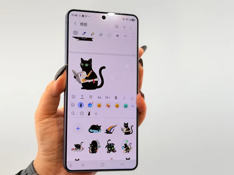 在訊息中就能隨時與好友分享。趙筱文攝