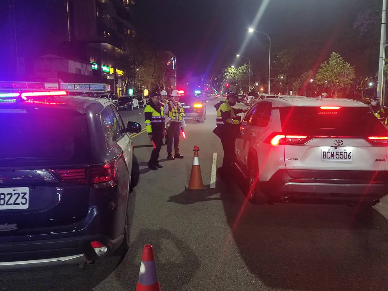 警方加強取締酒駕。民眾提供