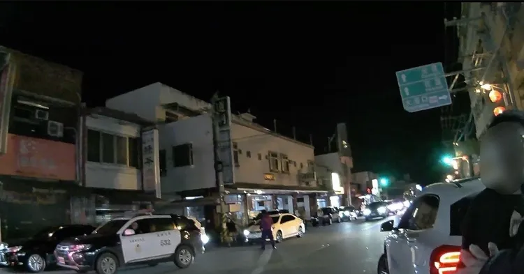 過年期間買彩券竟發生停車糾紛。翻攝畫面