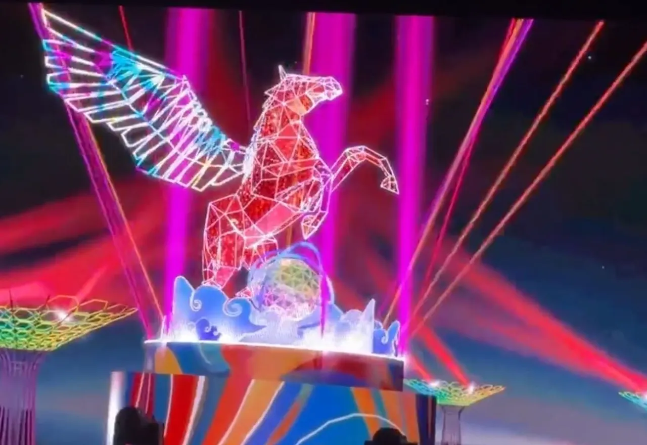 桃園燈會主燈。張沛森攝