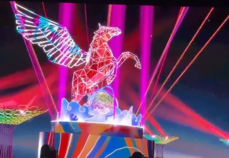 桃園燈會主燈。張沛森攝