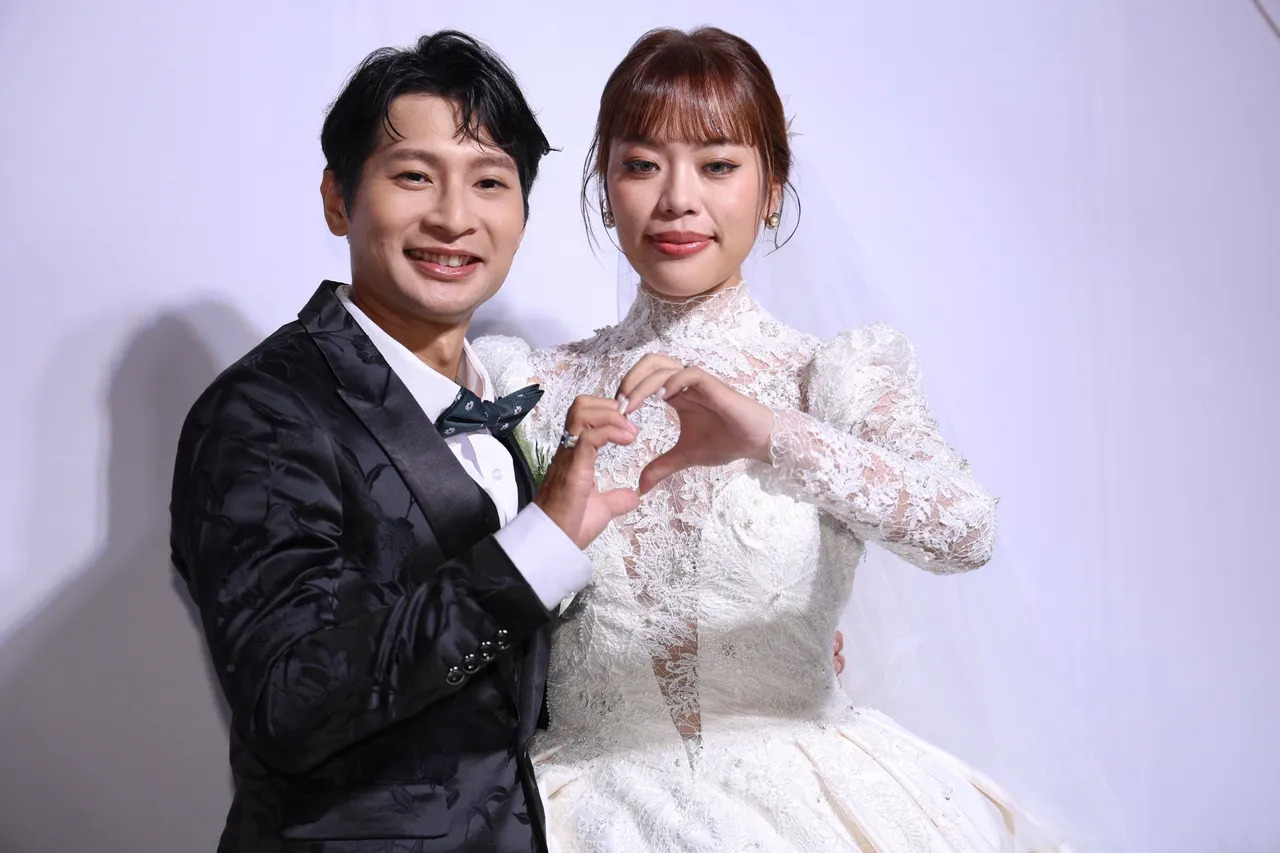 逸祥和太太紫布爾正若還沒有生子計畫。資料照、莊宗達攝