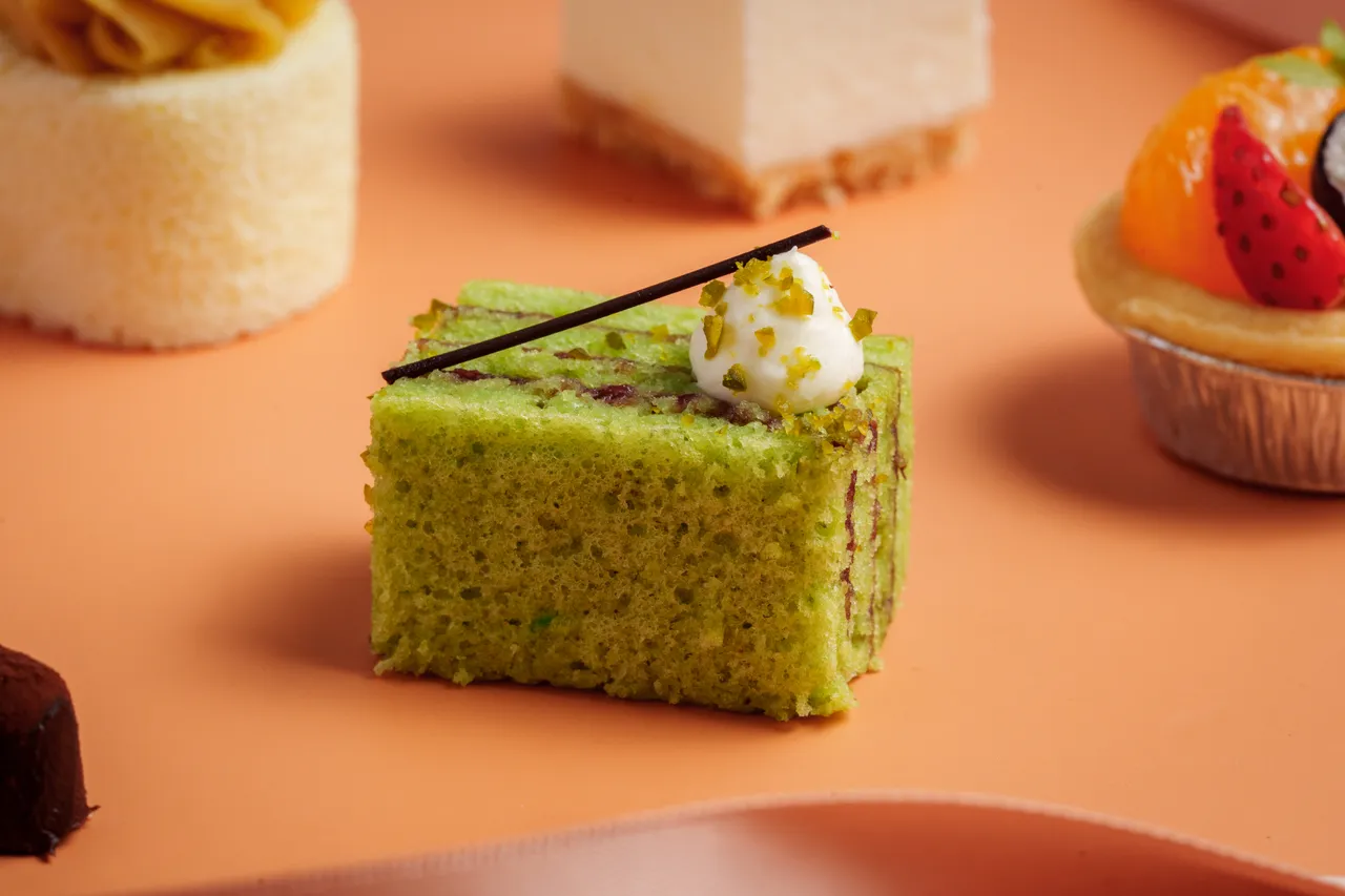 歐風館主廚特製小蛋糕。業者提供