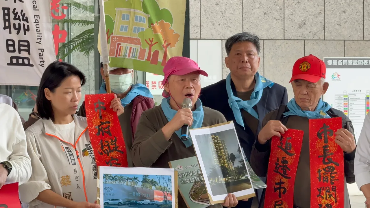 黎明幼兒園長林金連也到場聲援。時力提供