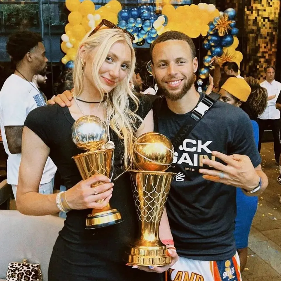 布琳克是柯瑞的乾妹妹。 翻攝fangirlsportsnetwork  ig