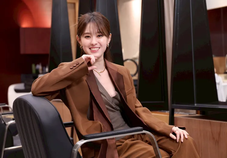 邱偲琹敞開心胸與人交流，打開新世界。莊宗達攝