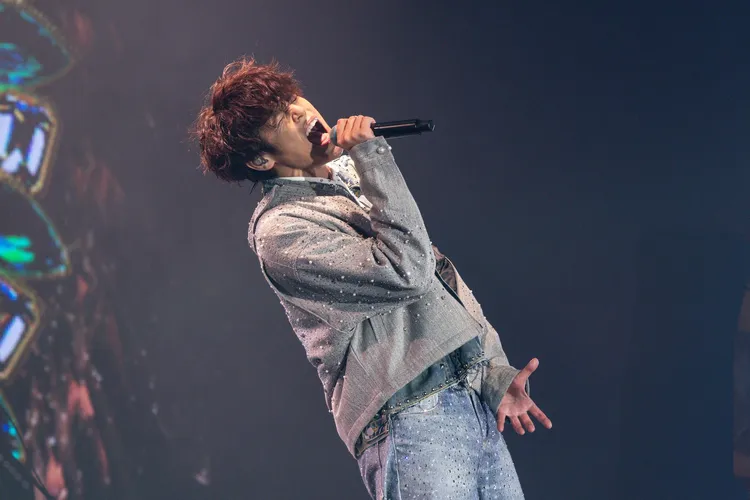 宮野真守賣力高歌。雅慕斯娛樂提供