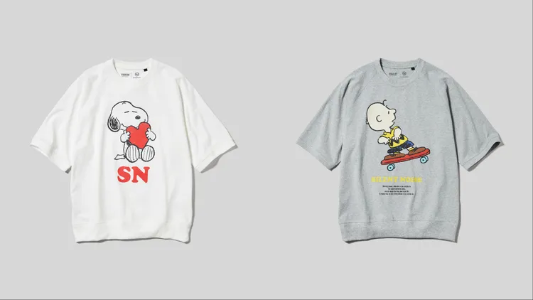 GU x UNDERCOVERDRY休閒風T恤5分袖，各590元。品牌提供