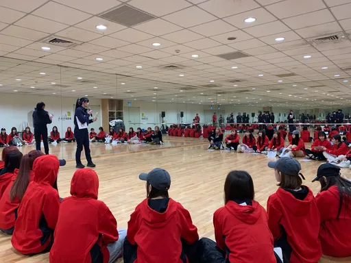 拒當沉默被害人！新北警前進味全龍啦啦隊宣講　打造零容忍職場環境