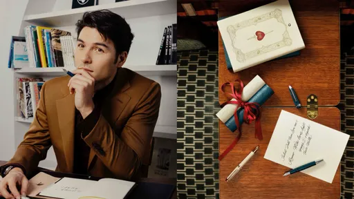 鳳小岳不說英文改寫中文　在「莎翁書房」用萬寶龍書寫永恆浪漫