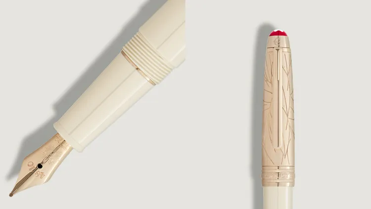 MONTBLANC大師傑作系列茱麗葉Doué鋼筆，6萬5000元。品牌提供