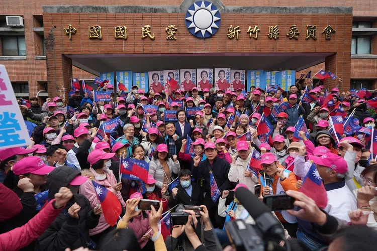 立委徐欣瑩支持者。徐欣瑩團隊提供