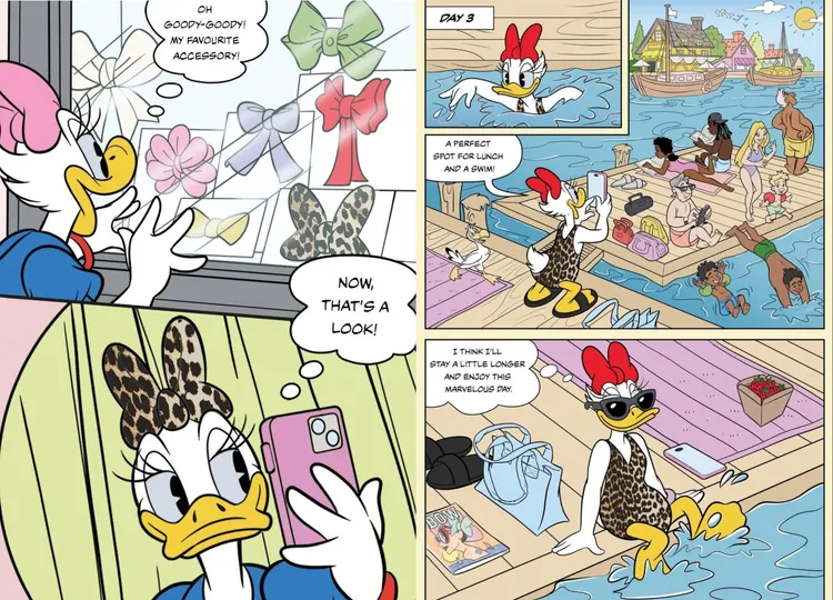 GANNI、Disney合作製作全新收藏級粉絲誌。品牌提供