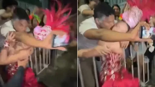 狂歡節女王遭男子強吻　她哽咽「被親嘴」這原因決定放過他