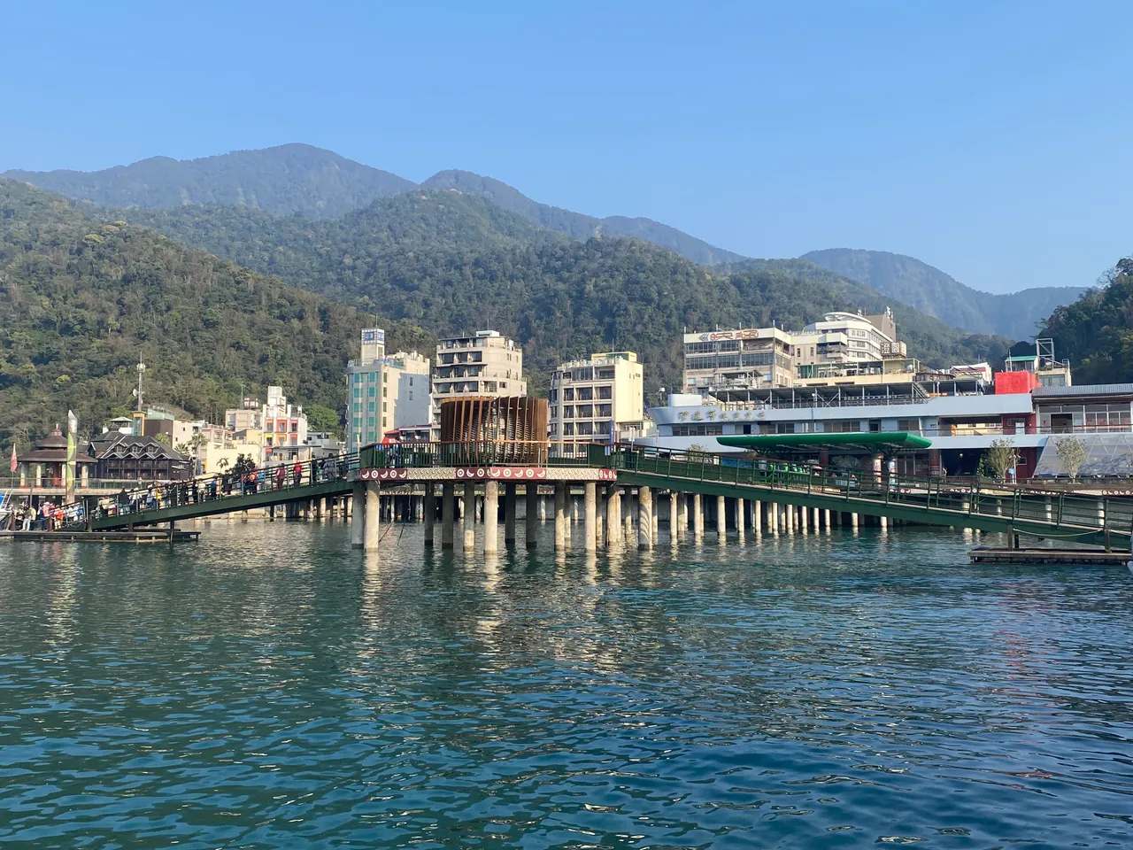 日月潭水位目前已降至745公尺，將持續下探至743公尺。日管處提供